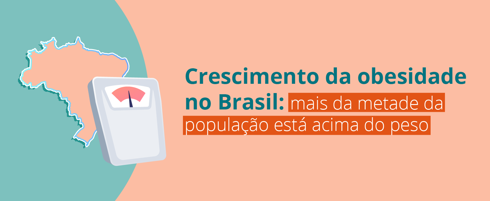 Crescimento da obesidade no Brasil